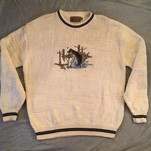 Cotton sweater XL TALL Jumping Bass